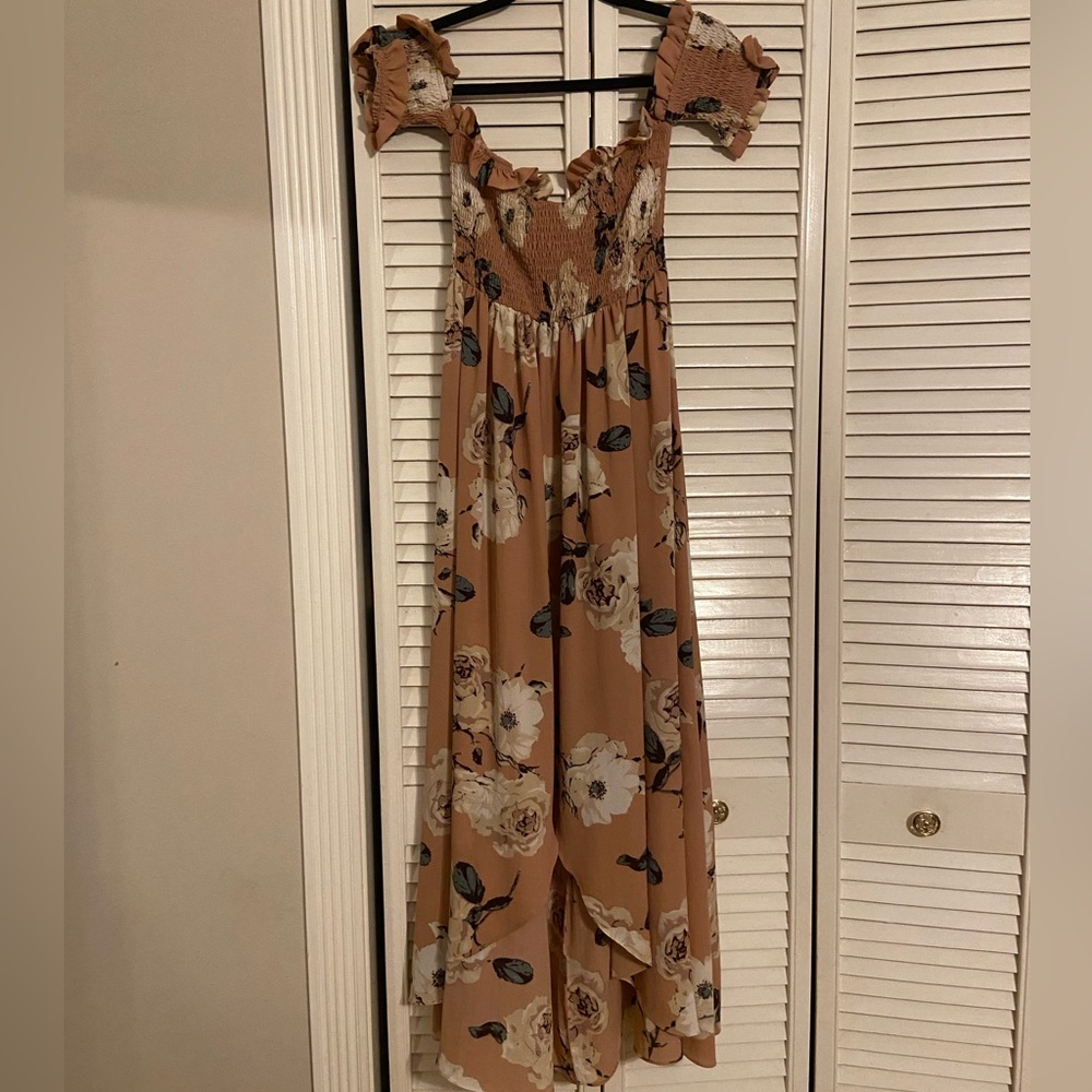 Floral maxi dress